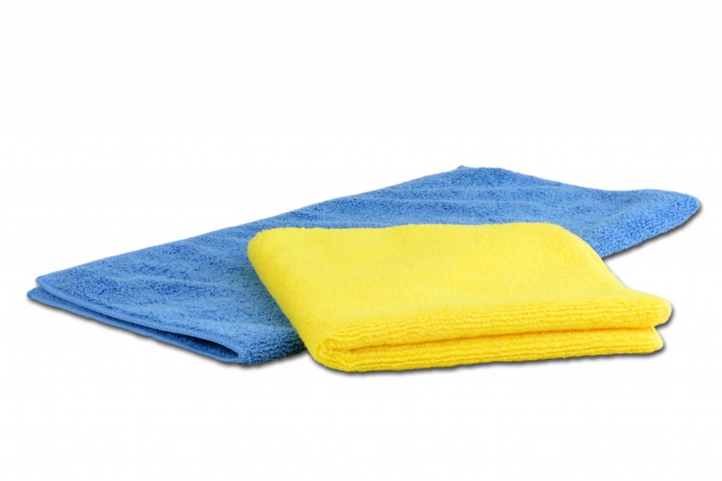 Microfiber cloth 10x (Blue) - Waterless Cleaning Products